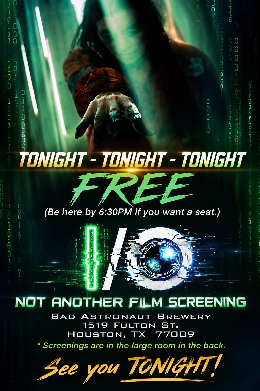 Same-day “tonight / free” reminder — archived past event only.