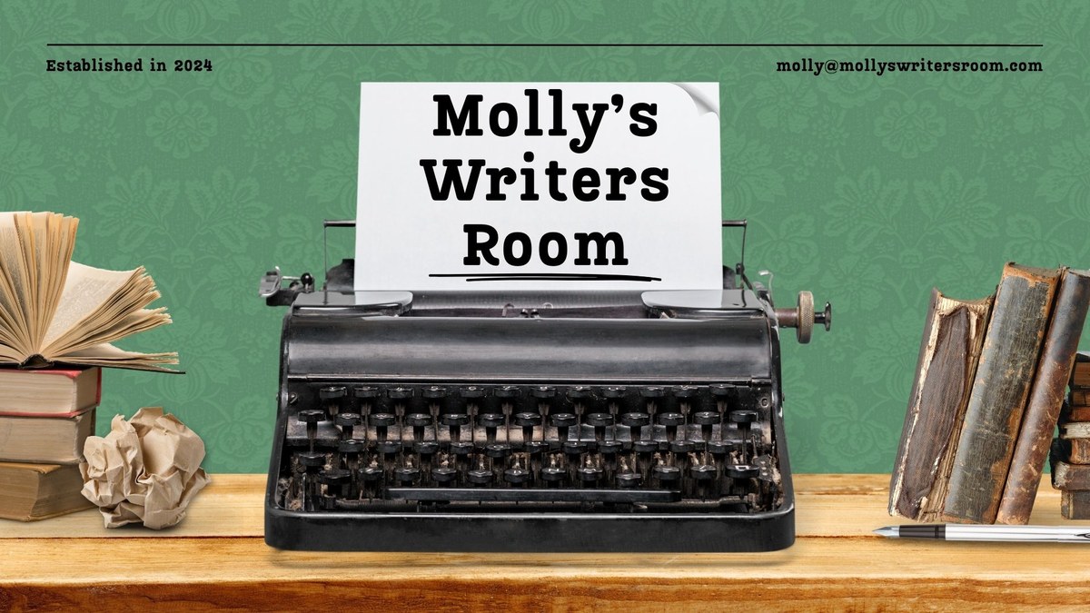 Production still from Molly’s Writers Room era